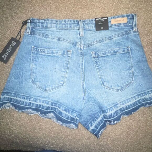 NWTs Blank NYC The Lenox High Rise So Yesterday Cutoff Denim Shorts - Picture 7 of 10